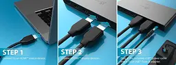 Перехідник j5create HDMI сигналу JDSH814-N, на 4 порти HDMI v. 2.1 (JDSH814-N) - мініатюра 10