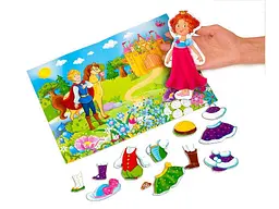 Гра розвиваюча VLADI TOYS "Принцеса" магнітна VT3204-26 - мініатюра 2