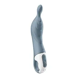 Вибратор Satisfyer - A-Mazing 2 Инновационный для точки А, 21.7х3.8 см серый
