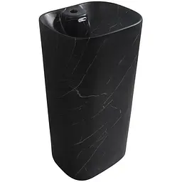 Умивальник підлоговий Mixxus Premium Diverse-1102 marble 460x380x840 мм з отвором під змішувач MP6576, Мармур