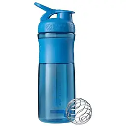 Шейкер спортивний BlenderBottle SportMixer Flip 28oz/820 мл Cyan (SM 28oz Cyan)