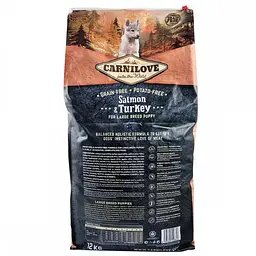 Сухий корм Carnilove Puppy Large Breed Salmon & Turkey 12 кг для цуценят великих порід - мініатюра 4