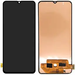 Дисплей Samsung A705 Galaxy A70/A707 чорний, TFT (In-Cell) без функції відбитка пальця