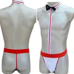 Чоловічі трусики-метелик One size Червоний K0023-2 - мініатюра 2