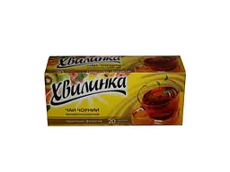 Чай пакетований чорний Хвилинка 20 пакетиків Тропік