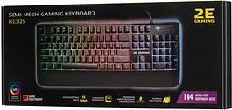 Клавіатура 2E Gaming KG325 LED Black (2E-KG325UB) - мініатюра 8
