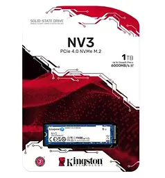 Твердотільний накопичувач SSD 1Tb, NV3, PCI-E 4.0 x4, M.2 2280, 3D TLC, 6000/4000 МБ/с Kingston teh0019822 - мініатюра 4