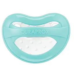 Пустушка Curaprox для дітей віком від 18 до 36 місяців Бірюзова (Babysoother turquoise s2) - мініатюра 4