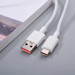 Кабель USB Type-C Xiaomi USB Type-A to USB Type-C White (BHR4915CN) - мініатюра 2