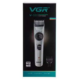 Машинка для стрижки волосся VGR V-031 акумуляторна, золотистий VGR HP-V-031 - мініатюра 10