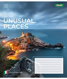 Набір зошитів 1 Вересня Unusual places А5 в лінійку 96 аркушів 5 шт. (767424) - мініатюра 5