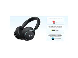 Навушники з мікрофоном ANKER SoundCore Space One Jet Black (A3035G11) - мініатюра 9