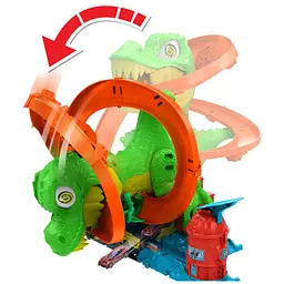 Ігровий набір Hot Wheels City Атака вогняного Ті-Рекса (JBM73) - мініатюра 6