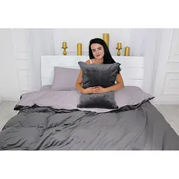 Постільна білизна MirSon Велюр Winter Delicate 28-0098 Fusto 143х210 (2200004047607) - мініатюра 2