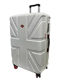 Валіза дорожня велика Lee Cooper 31103 Полікарбонат/ABS-пластик (L) Білий