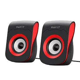 Стерео колонки HAVIT SK599 USB 6W Black/Red HAVIT (24164-000)