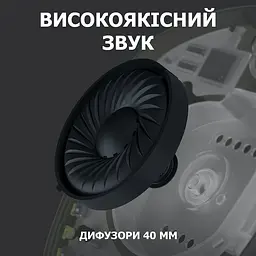 Навушники Logitech G435 LIGHTSPEED Black (981-001050) - мініатюра 3