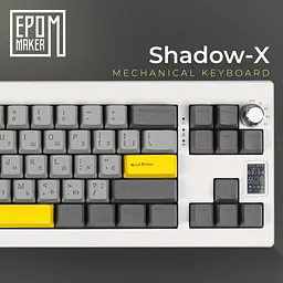 Клавіатура Epomaker Shadow-X Wisteria Linear White механічна бездротова (SHX-W-WL) - мініатюра 7