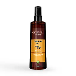 Олія для засмаги SPF 15 Celenes 200 мл