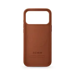 Силиконовый чехол с MagSafe для Apple iPhone 17 Pro Max, ICON2 MagCase, терракотовый, противоударный, панель с мягкой подкладкой, защита всего корпуса, поддержка беспроводной зарядки, совместим с защитными стеклами и пленками, ArmorStandart (ARM89024) - мініатюра 2