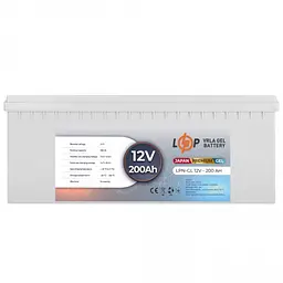 Акумулятор LogicPower LPN-GL 12V - 200 Ah GEL