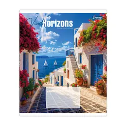 Зошит 1 вересня Vivid horizons А5 96 аркушів клітинка (768996), в асортименті - мініатюра 2