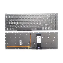 Клавиатура ноутбука Acer Nitro 4 AN515-43/AN515-54/AN517-51/AN715-51 черная с цветн. подсв. (A46212)