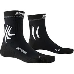 Шкарпетки X-Socks Bike Pro Mid 39-41 Чорний (1068-XS-BS04S19U 39-41 B0)