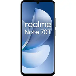 Смартфон Realme Note 70T 4/128GB Black (Global) no charger - мініатюра 2