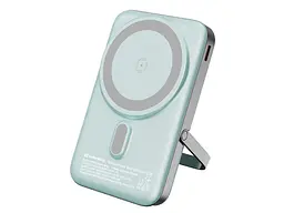 Зовнішній акумулятор (Power Bank) ColorWay 10000mAh 22.5W MagSafe Aquamarine (CW-PB100LPA2MT-WPDD)