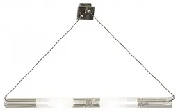 Люстра підвісна Brille галогенна G9 50W CH (BR-250S/2)