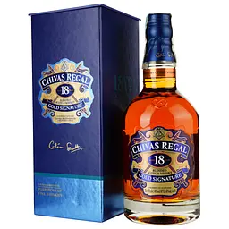 Віскі Chivas Regal 18 років Gold Signature, 40%, 0,7 л (655799)