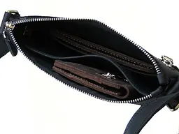 Чоловіча шкіряна сумка планшет GS 22*20*3 см чорна (ПЛ 001 черн) 200 - мініатюра 8