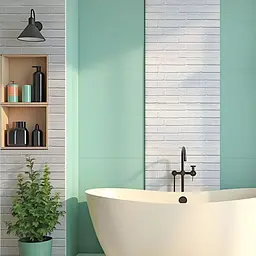 Декоративна панель Sticker Wall ПВХ 960х480х4мм Біла цегла SW-00001427 - мініатюра 5