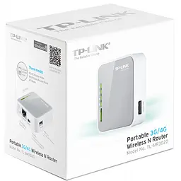 Роутер TP-Link TL-MR3020 N300 White 802.11n (TL-MR3020) - мініатюра 4