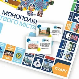 Настільна гра FlixPlay Монополія твого міста стікери філій (PLR-0031) - мініатюра 8