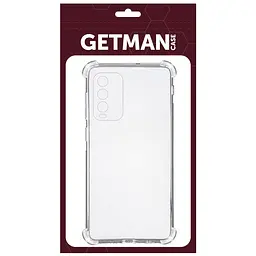 TPU чохол GETMAN Ease logo посилені кути Full Camera для Xiaomi Redmi Note 9 4G/9 Power/Poco M3/9T Безбарвний (прозорий) - мініатюра 5