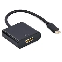 Перехідник Cablexpert USB Type-C на HDMI A-CM-HDMIF-03 (A-CM-HDMIF-03) - мініатюра 1