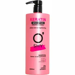 Шампунь O'Shy Keratin Professional, блиск та випрямлення, 1 л