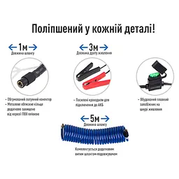 Компресор автомобільний Vitol 90 л (K-70)  - мініатюра 5