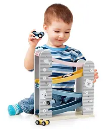 Дерев'яний автотрек Viga Toys PolarB 44013 розвиваюча гра - мініатюра 5