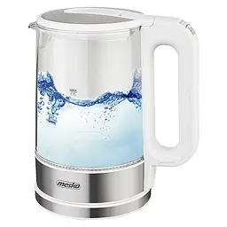 Електрочайник Mesko MS 1301 white з регулятором темп.
