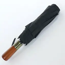 Чоловіча складана парасолька повний автомат Art Rain 102 см чорна - мініатюра 6