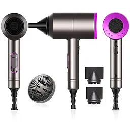 Фен для волосся Hair Dryer 1800 W с захистом від перегріву та іонізацією повітря - мініатюра 8