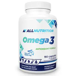 Омега-3 риб'ячий жир Allnutrition для серця, мозку та зору 90 caps