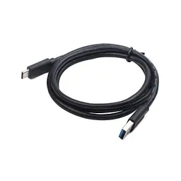 Кабель USB AM - Type-C, 10 см, чорний, Cablexpert, 3A (CCP-USB3-AMCM-0.1M)