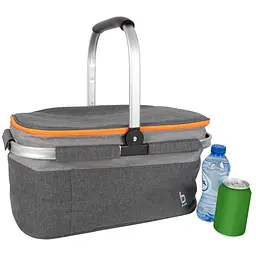 Термосумка Bo-Camp Cooler Basket 26 Liters Grey (6702978) - мініатюра 2