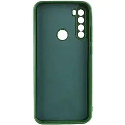 Чохол TPU Getman Liquid Silk Full Camera для Xiaomi Redmi Note 8T Зелений / Dark green - мініатюра 2