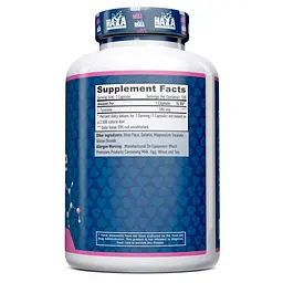 Амінокислота Haya Labs L-Tyrosine 500 mg, 100 капсул - мініатюра 2
