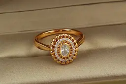 Кільце Xuping Jewelry захист р 20 золотисте
